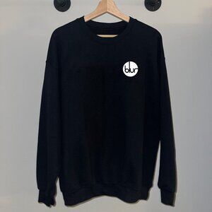 Black White Blur Britpop Indie Rock Band Music 90s Crewneck Sweatshirt